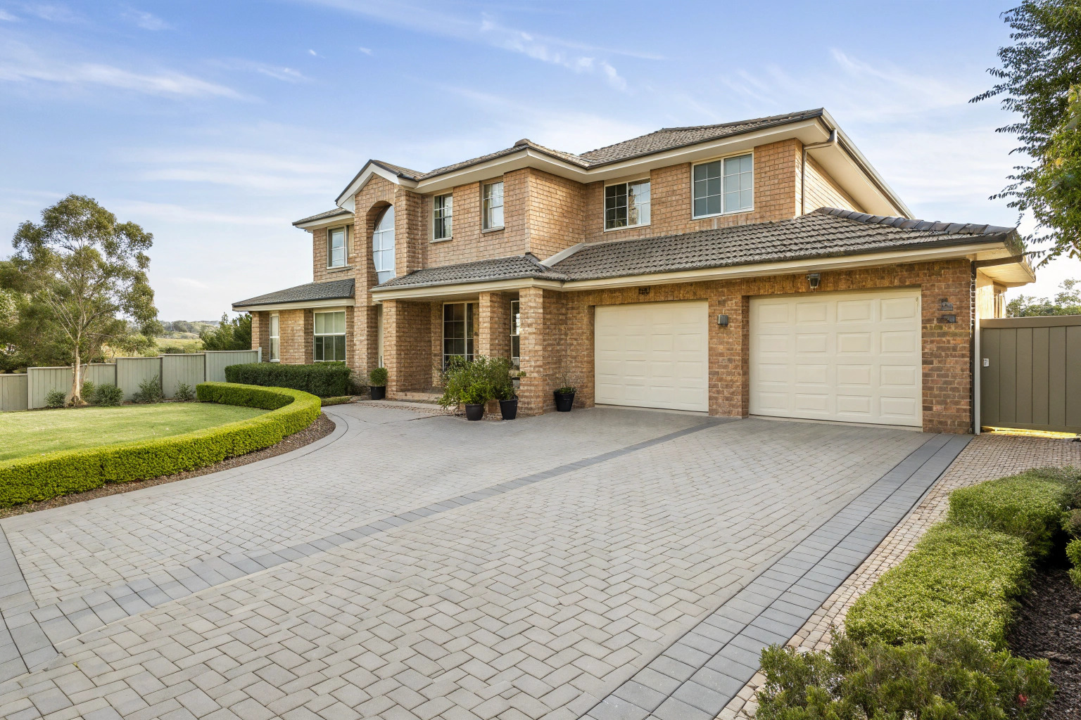 Modern home with a triple garage on a newer estate block in Bangor